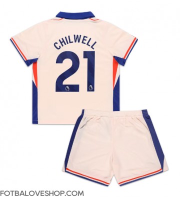 Chelsea Ben Chilwell #21 Dětské Venkovní Dres 2024-25 Krátký Rukáv (+ trenýrky)